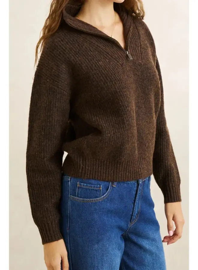QUINCY ZIP KNIT