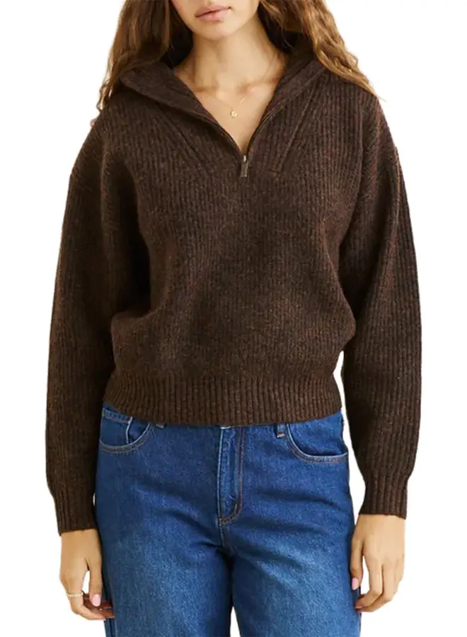 QUINCY ZIP KNIT