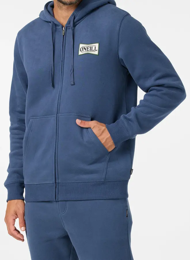 PATCHED CLASSIC ZIP HOODIE