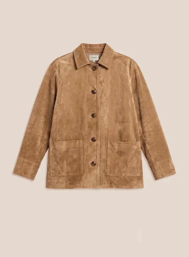 DECKER SUEDE CHORE COAT