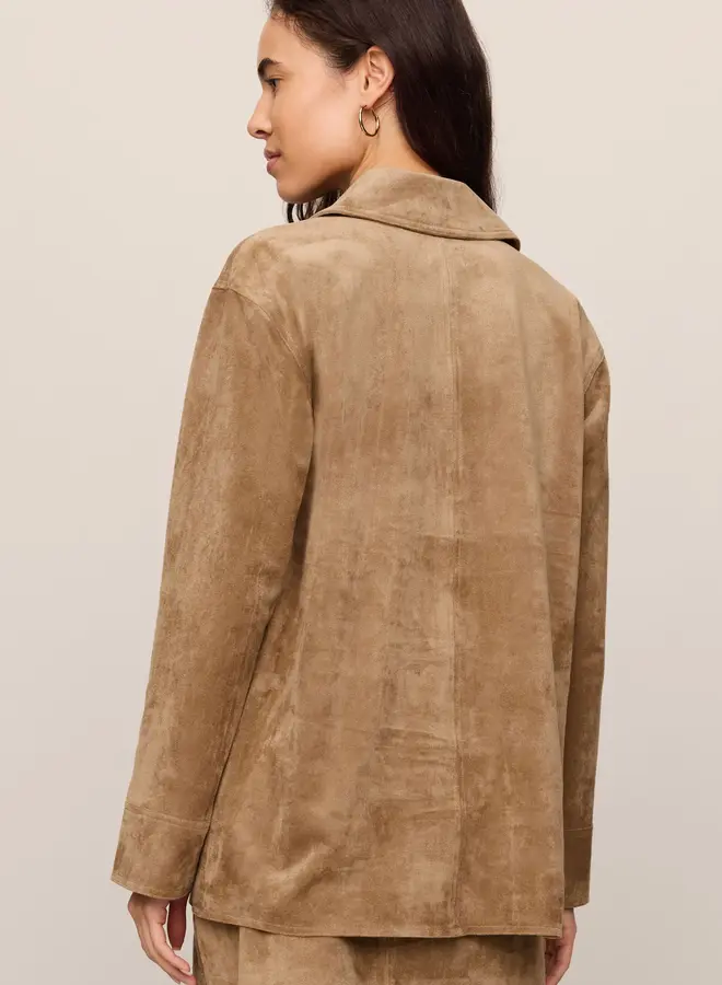 DECKER SUEDE CHORE COAT