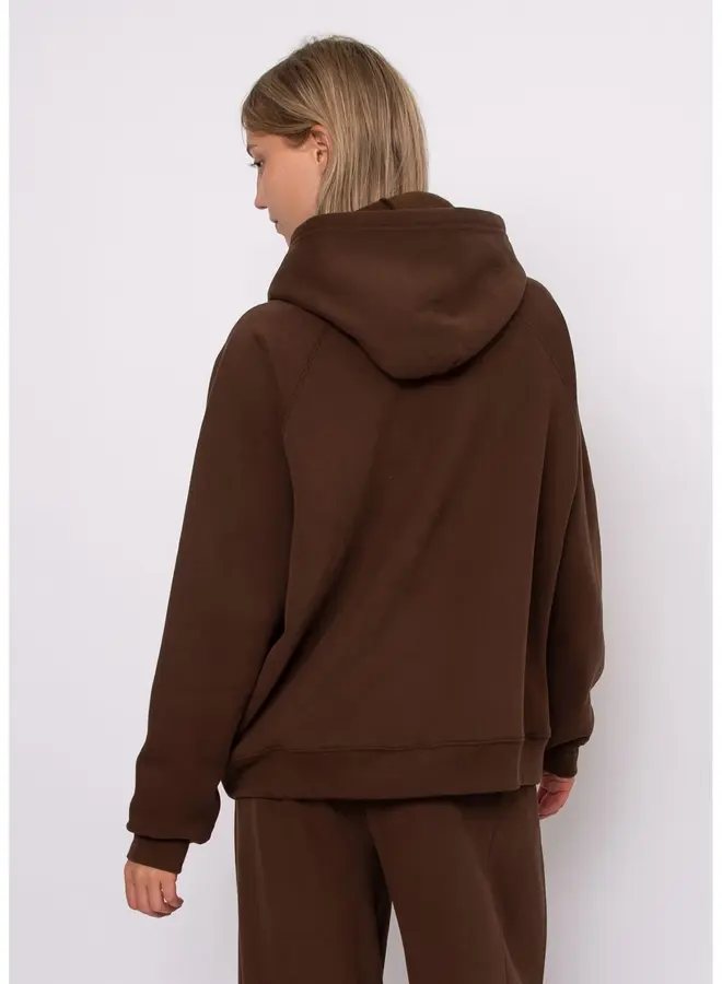 HILLA FLEECE RAGLAN HOODY