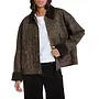 LEOPARD DENIM JACKET