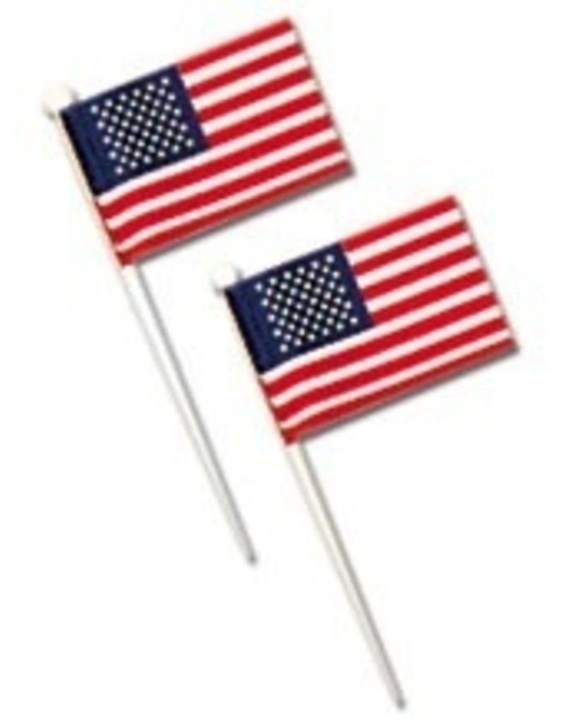 PFEIL & HOLING AMERICAN FLAG  - WHITE PICK 3½ BOX 144 CT
