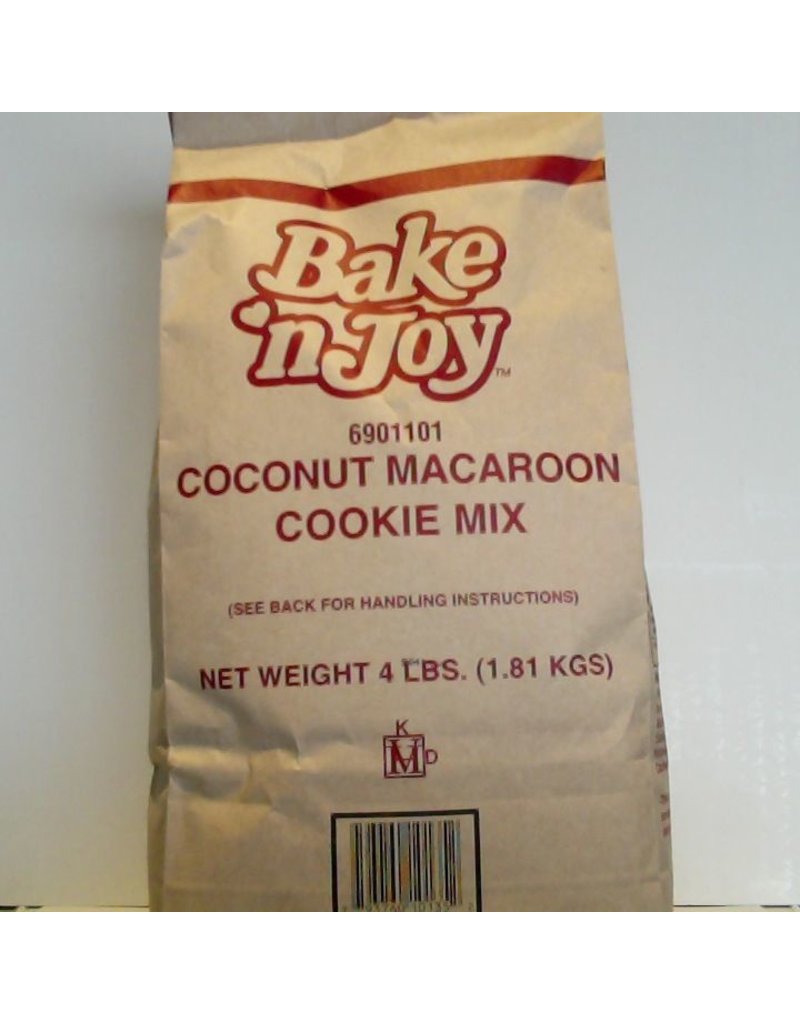 BAKE’ N JOY B&J COCONUT MACAROON COOKIE MIX EA 4 LB