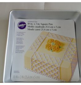 WILTON ENTERPRISES 10 X 2 SQ PERF PAN