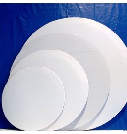 PACKAGING & MORE 18” WHITE CIRCLE EA