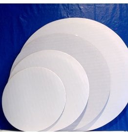 PACKAGING & MORE 10” WHITE CIRCLE EA