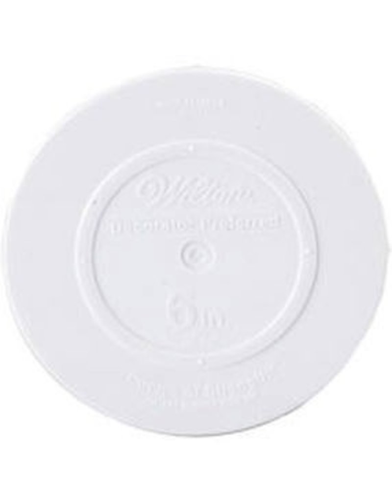 WILTON ENTERPRISES 6'' RND DECO PREF SMOOTH PLATE EA