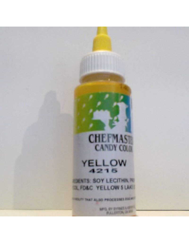 CHEFMASTER CANDY COLOR YELLOW 2.2 OZ