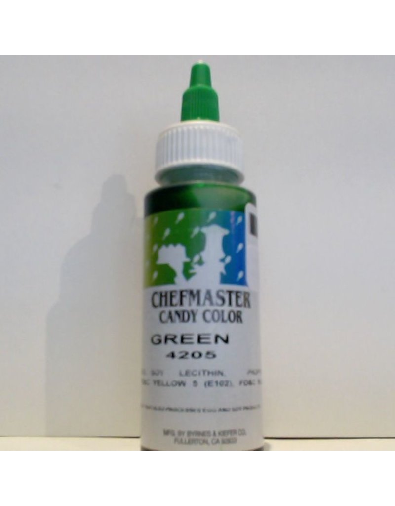 CHEFMASTER CANDY COLOR GREEN 2.2 OZ