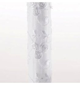 WILTON ENTERPRISES 4"  WHITE WRAPPED PILLAR PKG 4 CT