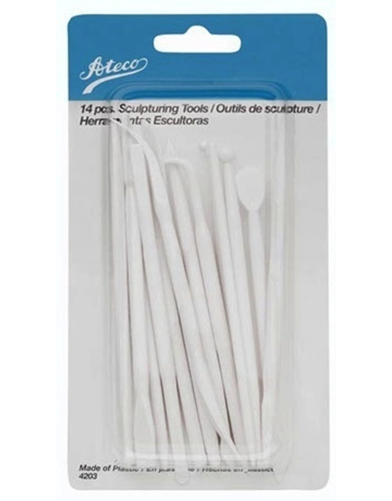 ATECO SM MODELING TOOL SET 14 PC