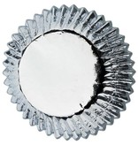 WILTON ENTERPRISES 1.25"  SILVER FOIL MINI BAKING CUP 36 CT