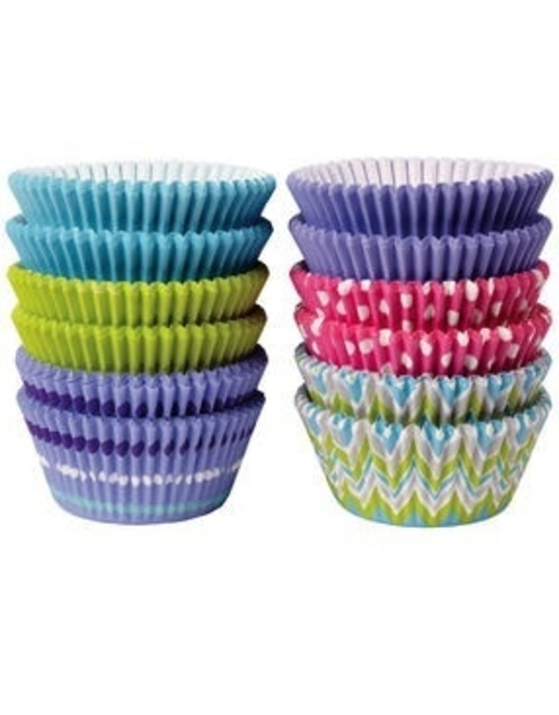 WILTON ENTERPRISES PASTEL STD BAKING CUP ASST COLORS PKG 300 CT