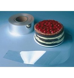 PFEIL & HOLING CAKE COLLAR PL CLEAR 2 1/2'' X 28.5'' 200 CT