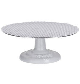 ATECO REVOLVING CAKE STAND  W/NON SLIP PAD EA