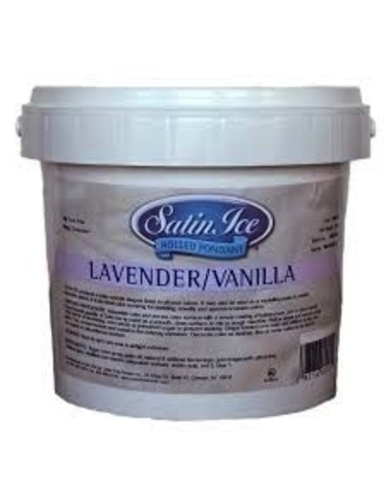 SATIN FINE FOODS LAVENDER SATIN ICE FONDANT  2 LB