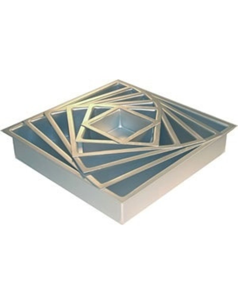 PFEIL & HOLING 8 X 8 X 3'' SQ ALUMINUM PAN