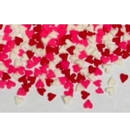 PFEIL & HOLING MINI HEART QUINS - RED/PINK/WHITE BOX 5 LB