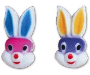 BUNNY HEADS ASST SUGAR 2 1/4