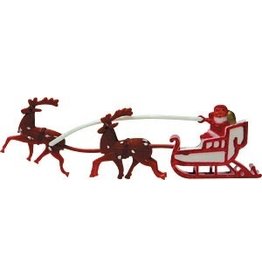 PFEIL & HOLING SM SLEIGH W/SANTA 3 DEER BOX 48 CT