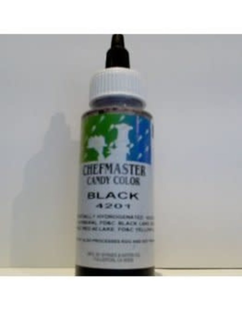 CHEFMASTER CANDY COLOR BLACK 2.2 OZ