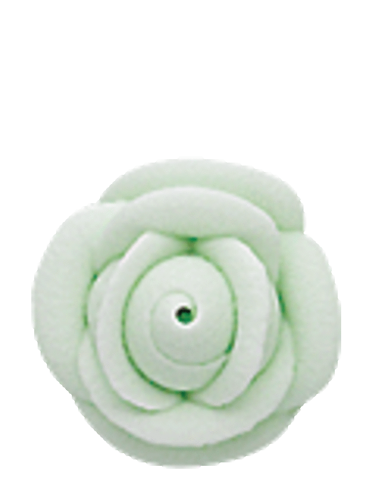 PFEIL & HOLING SMALL MINT GREEN ROSES 1 1/8’’ BOX 120 CT