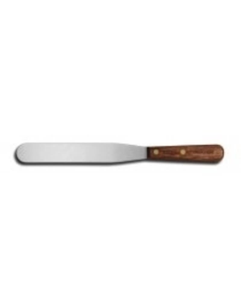 DEXTER-RUSSELL S2498     8" BAKER'S SPATULA EA   WOODEN HANDLE