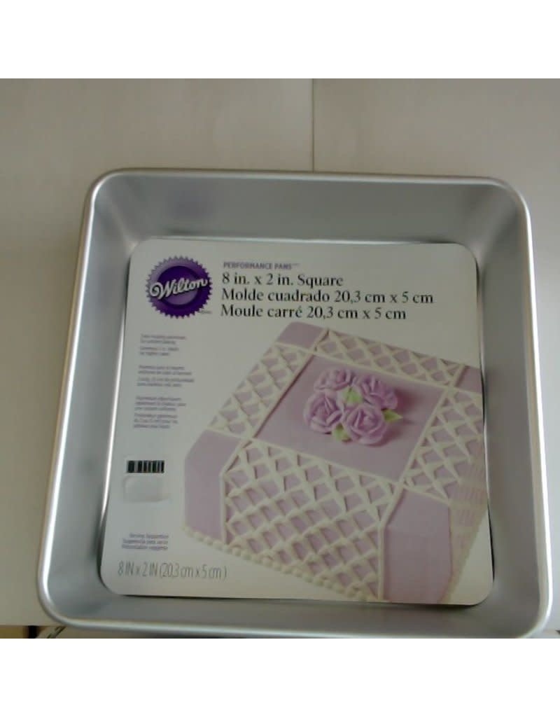 WILTON ENTERPRISES 8 X 2 SQ PERF PAN