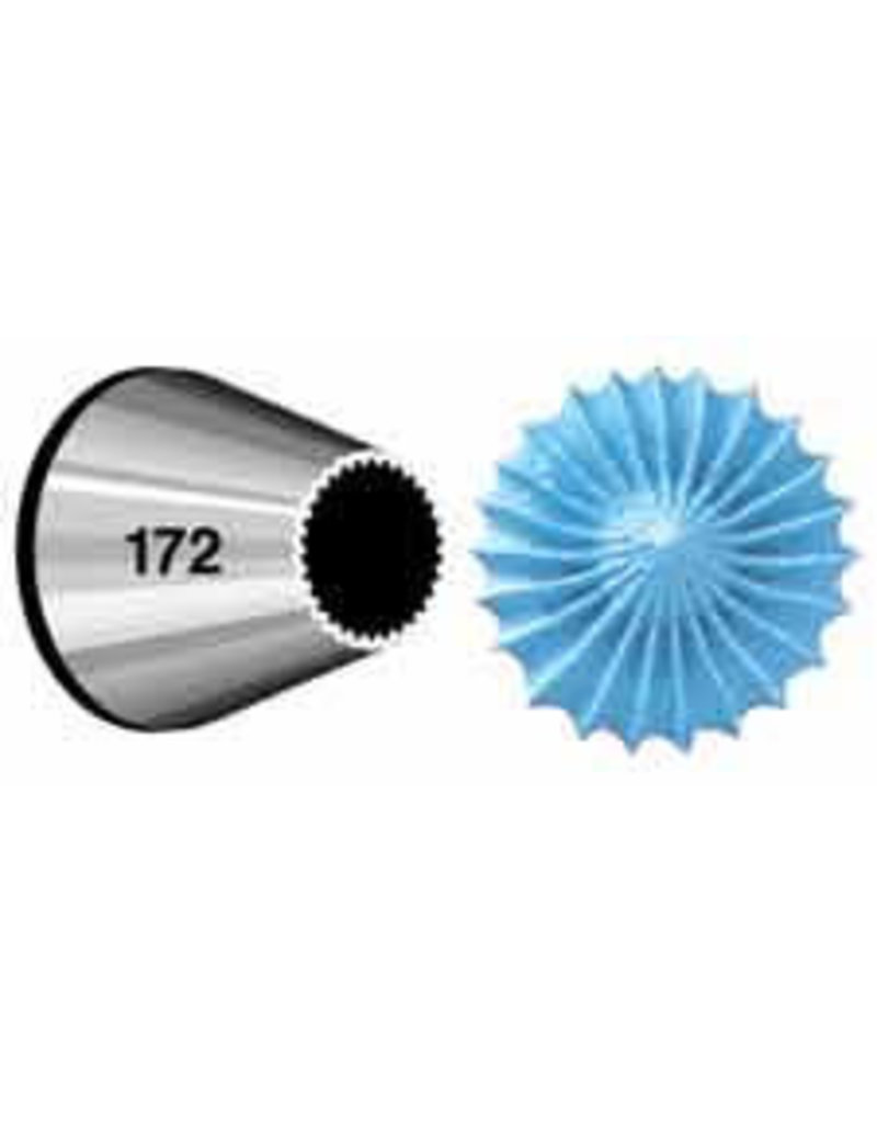 WILTON ENTERPRISES #172 LARGE DROP FLOWER DEC TIP   WILTON