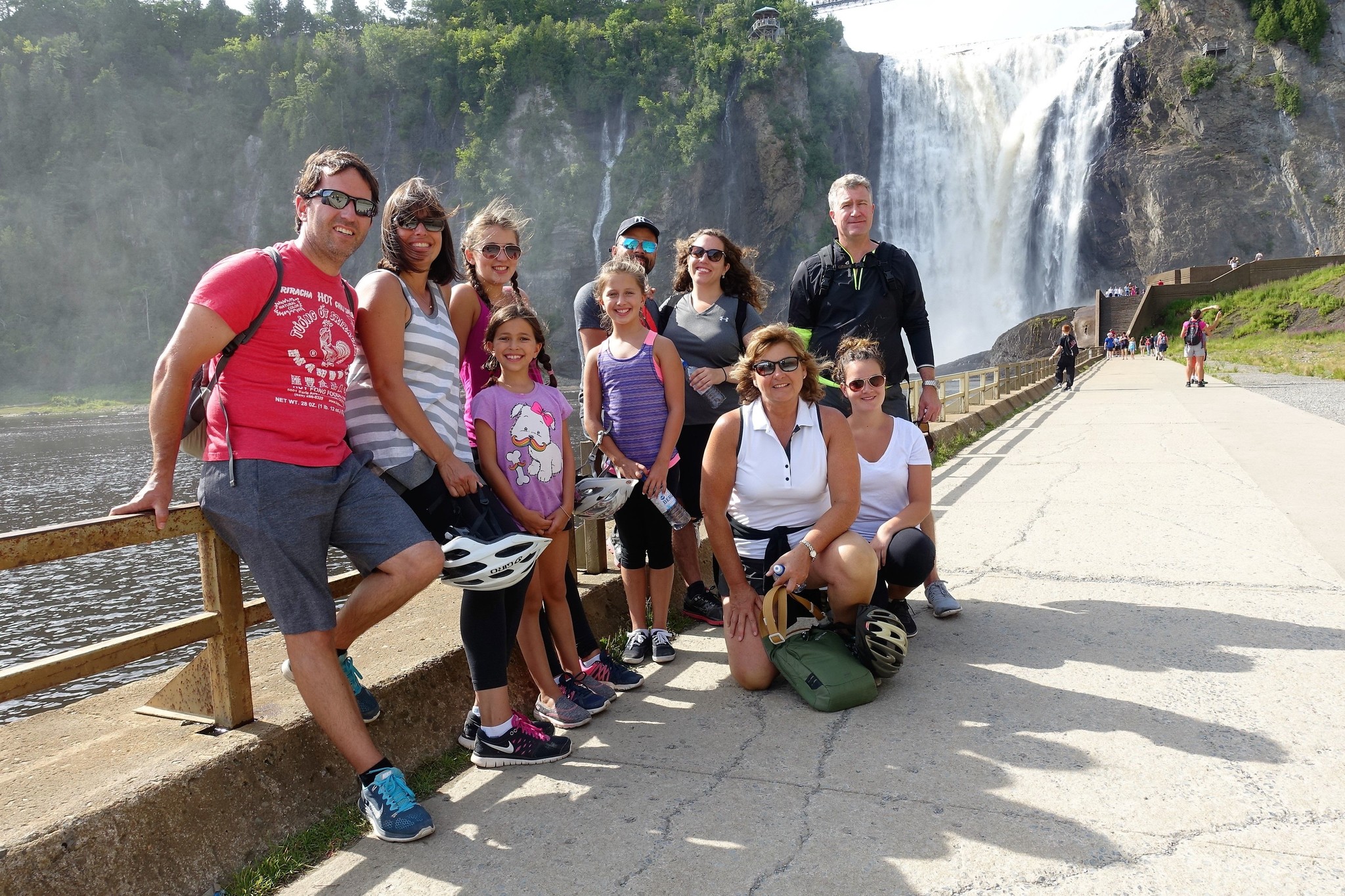 Montmorency waterfalls bike tour for schools, 26,95$