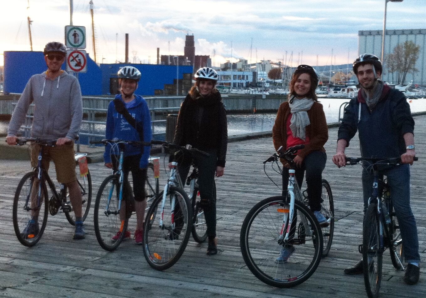 Québec along the river bike tour for schools, 16,95$