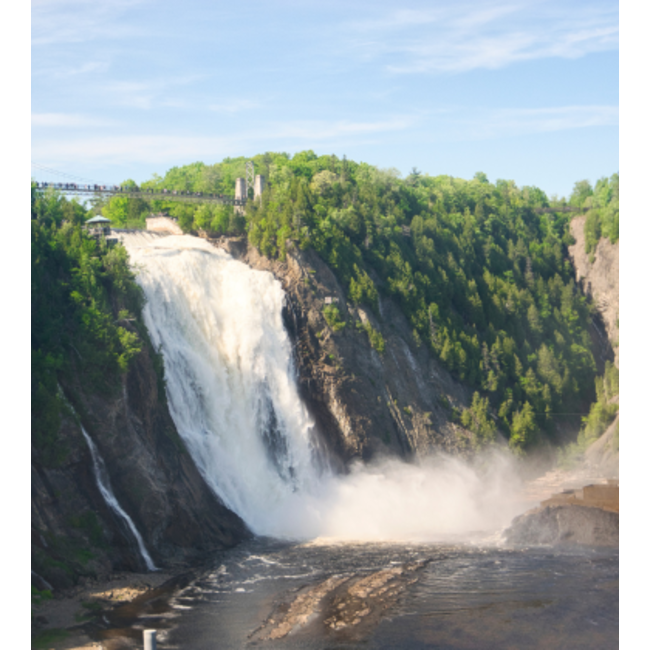 Visite guidée à vélo,  Majestueuse Montmorency