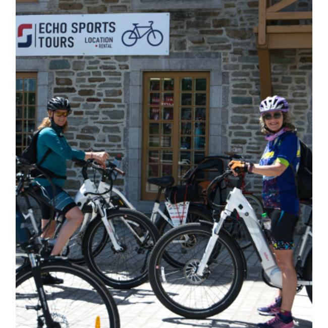 Visite guidée à vélo,  Majestueuse Montmorency