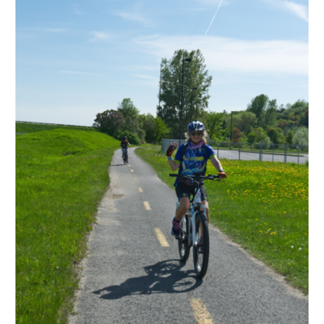 Visite guidée à vélo,  Majestueuse Montmorency