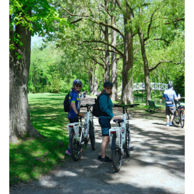 Visite guidée à vélo,  Majestueuse Montmorency