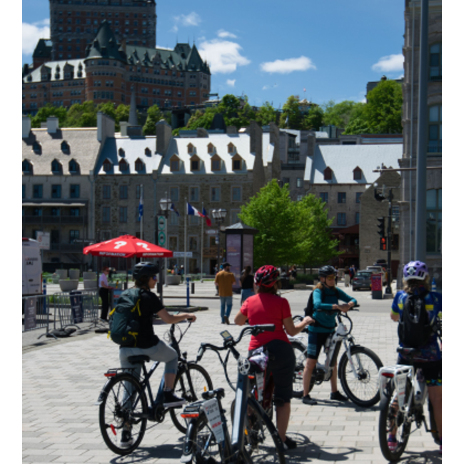 Visite guidée à vélo,  Majestueuse Montmorency