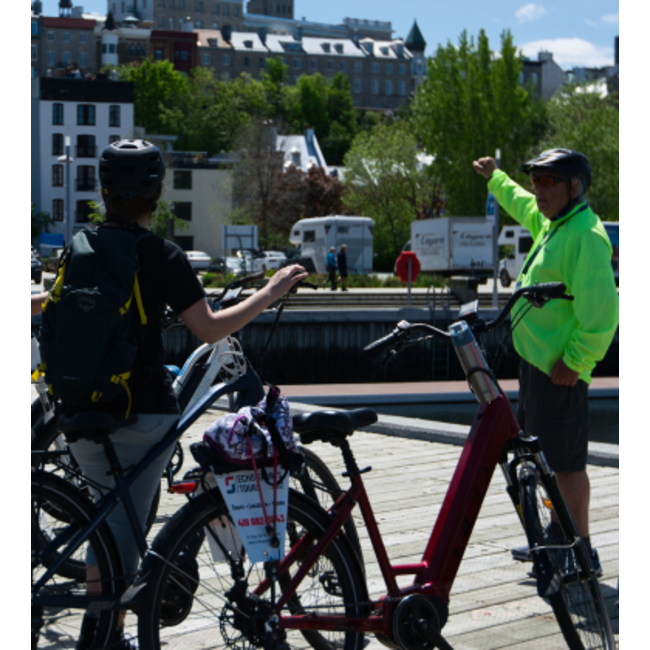 Visite guidée à vélo,  Majestueuse Montmorency