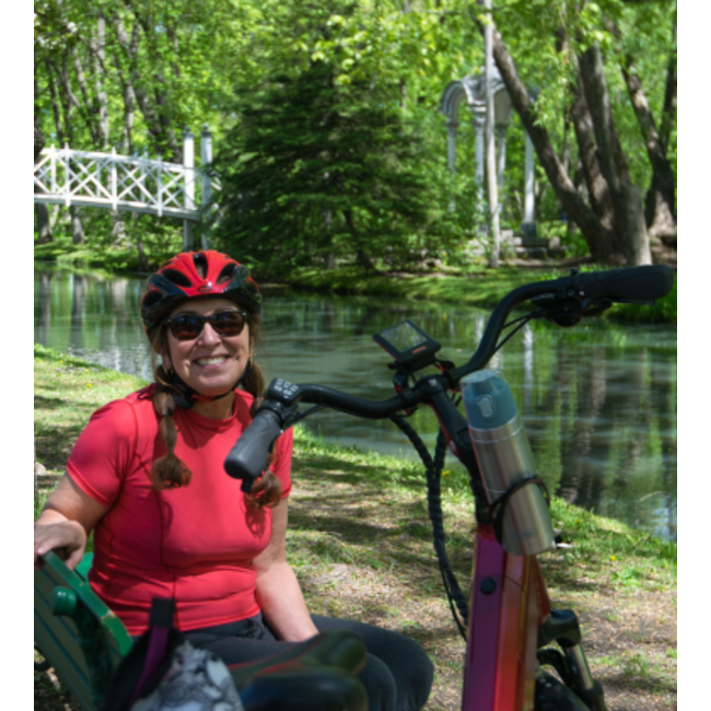Visite guidée à vélo,  Majestueuse Montmorency