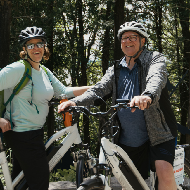 Visite guidée en vélo électrique de Québec