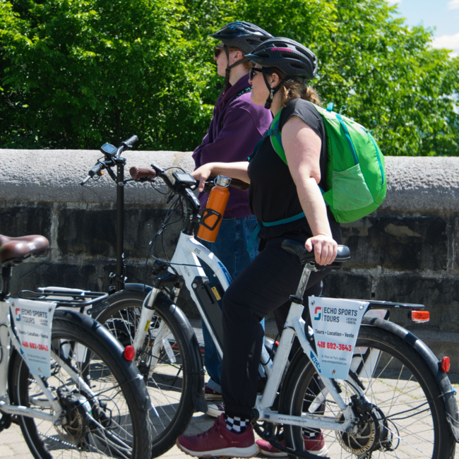 Visite guidée en vélo électrique de Québec