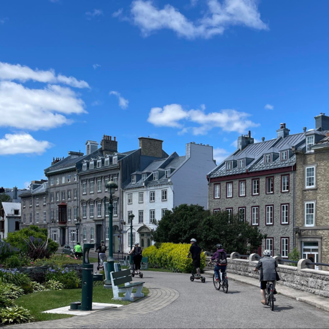 Visite guidée en vélo électrique de Québec