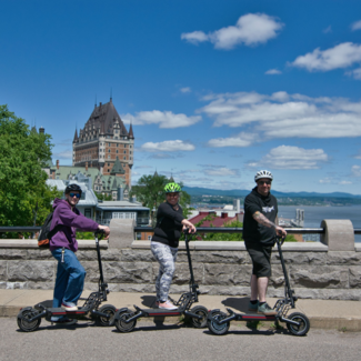 Tour guidé de trottinette électrique