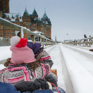 Winter Magic  Walking Tour in Québec City