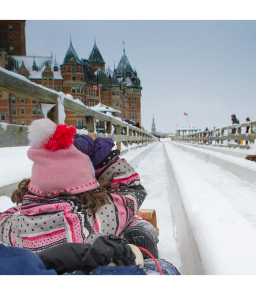 Winter Magic  Walking Tour in Québec City