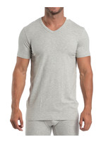 Wood Modal/Cotton V-neck T-shirt