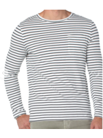 Liverpool Men's Long Sleeve Striped Tee