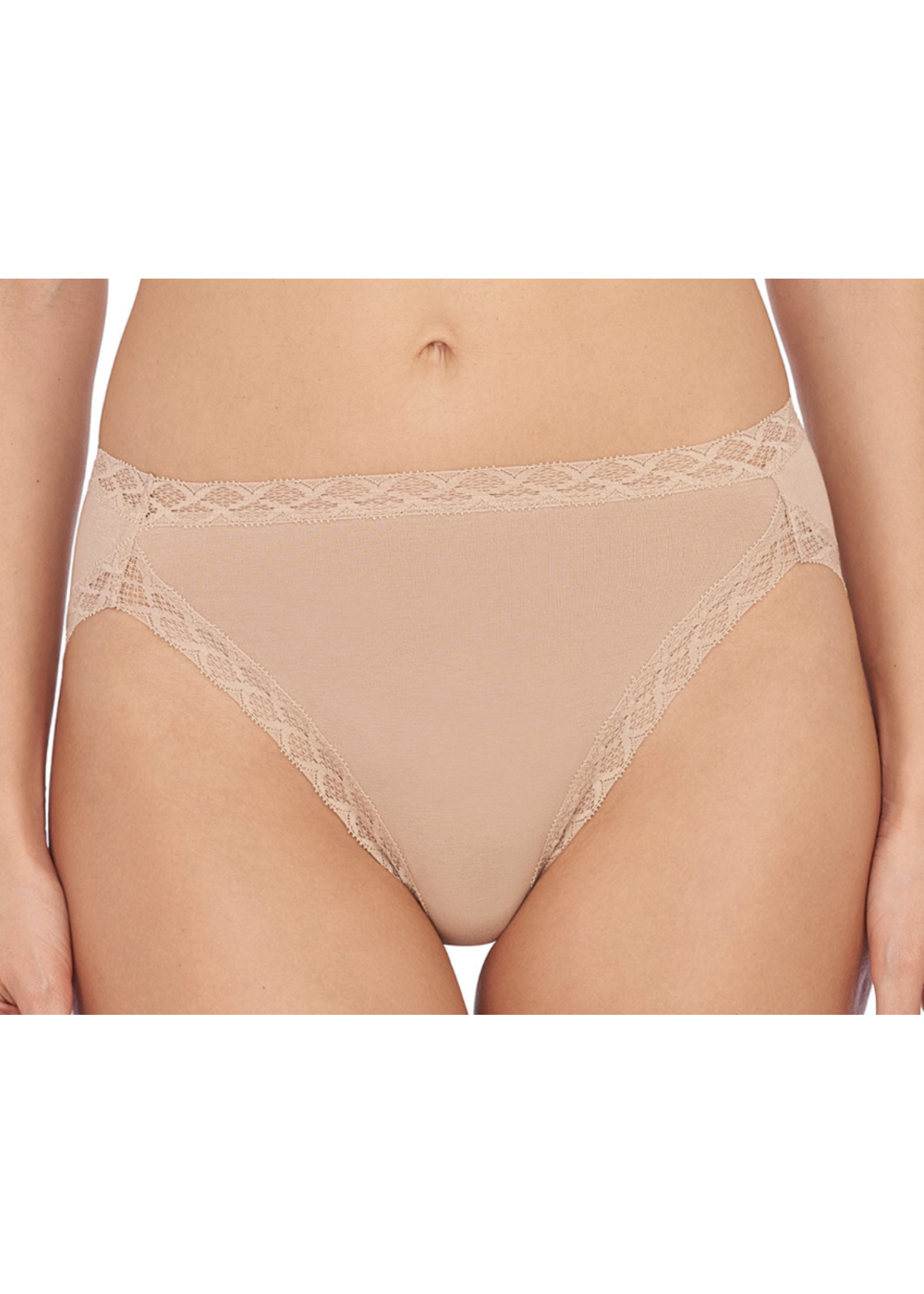Natori NAT 152058 Bliss Cotton Hi-Cut