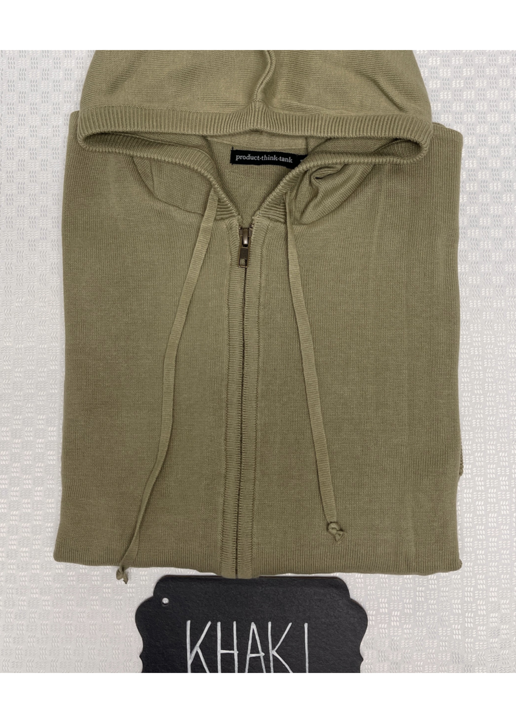 Product Think Tank Zip Line Cotton Hoodie